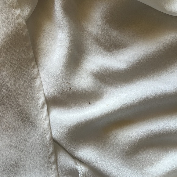 White Strappy Flowy Sundress bridal shower - Picture 6 of 6